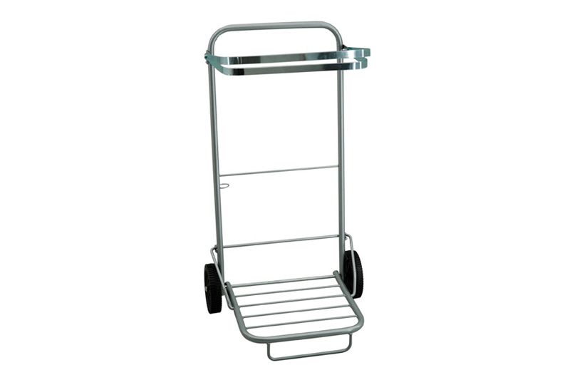 SEKKESTATIV  TIL 100 LT AVFALLS. M/HJUL