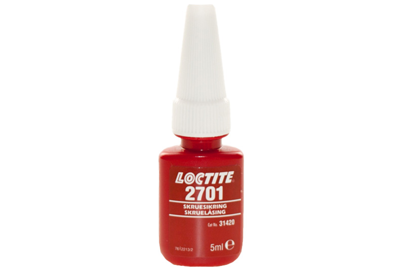 GJENGELIM LOCTITE 2701 TIL GJENGER / LØFT 5 ML