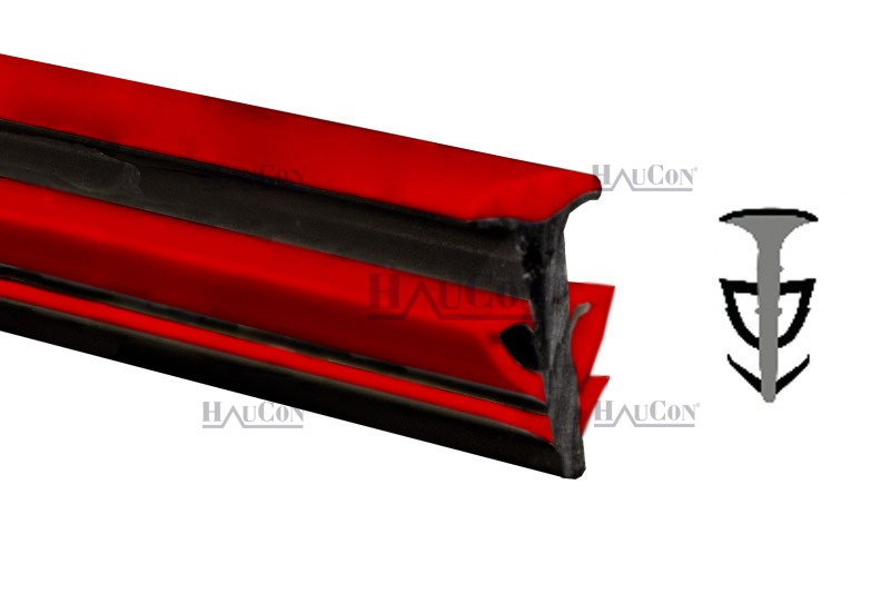 FUGELIST PVC 3.8  - 4,4 MM ROSSO RØD TIEPPO 250 MTR