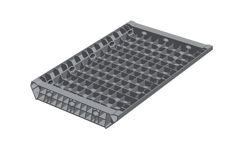 FORSKALING SØYLE GEOTUB PANEL B-45 H-75 CM 0