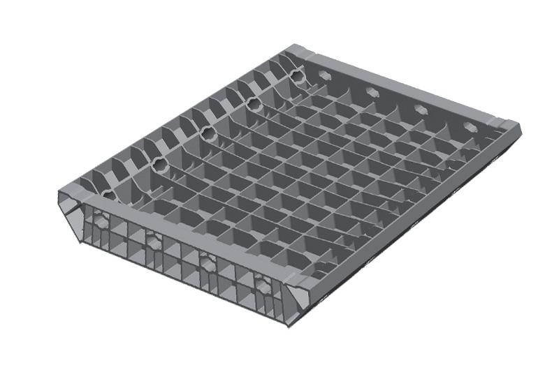 FORSKALING SØYLE GEOTUB PANEL B-55 H-75 CM 0
