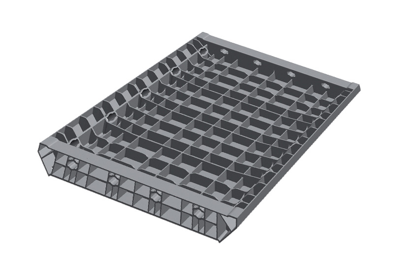 FORSKALING SØYLE GEOTUB PANEL B-60 H-75 CM 0