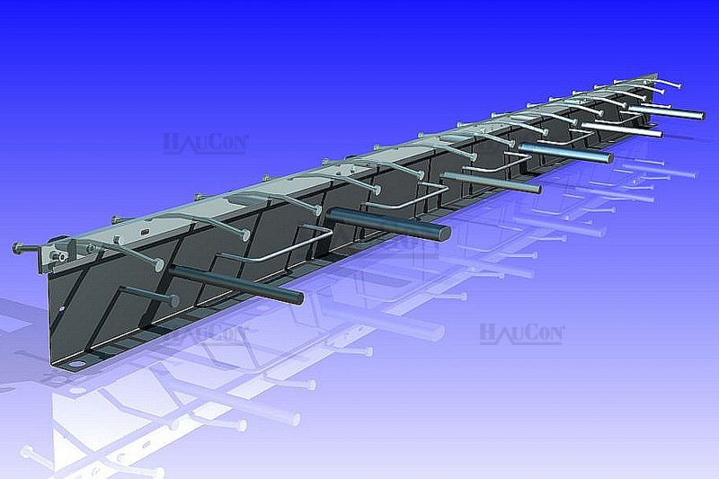 FUGE BH TIEPPO H-125 MM DYBEL Ø20X600 C\C 50CM 3 MTR 0