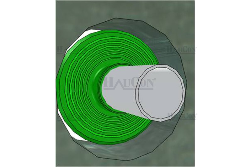 RØRTETTINGSMANSJETT VANNTETT 125 MM 1