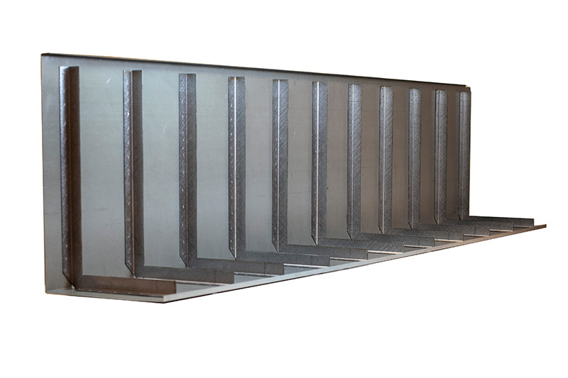 KANTFORSKALING  H = 60 CM L = 2,25 MTR 0