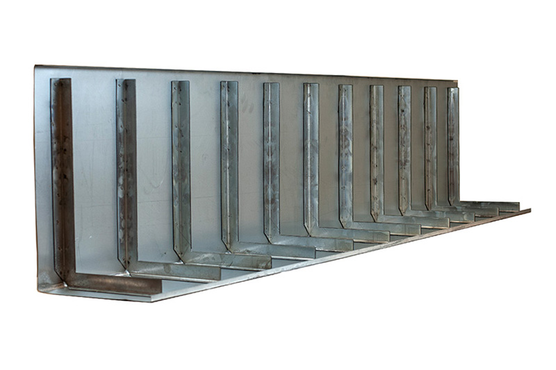 KANTFORSKALING  H = 45 CM L = 2,25 MTR