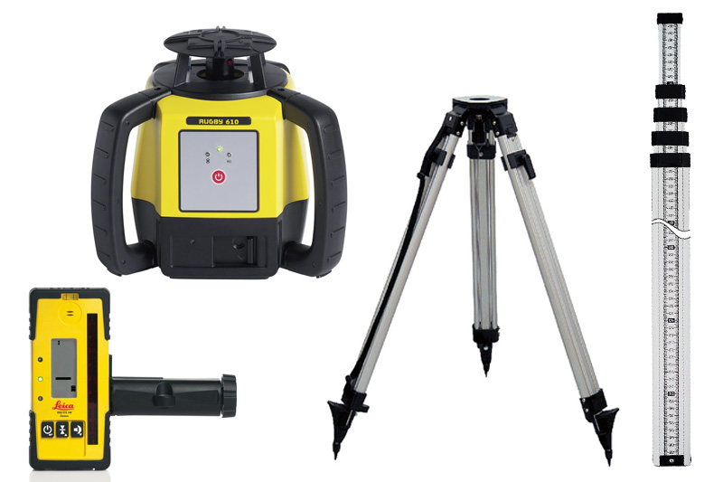 LASER LEICA RUGBY 610 TOPP PAKKE