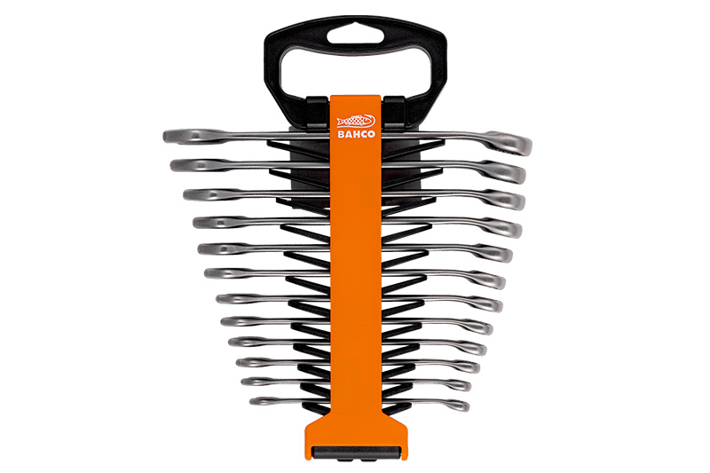 FASTNØKKEL KOMBI SETT 12 STK 8-19 MM BAHCO