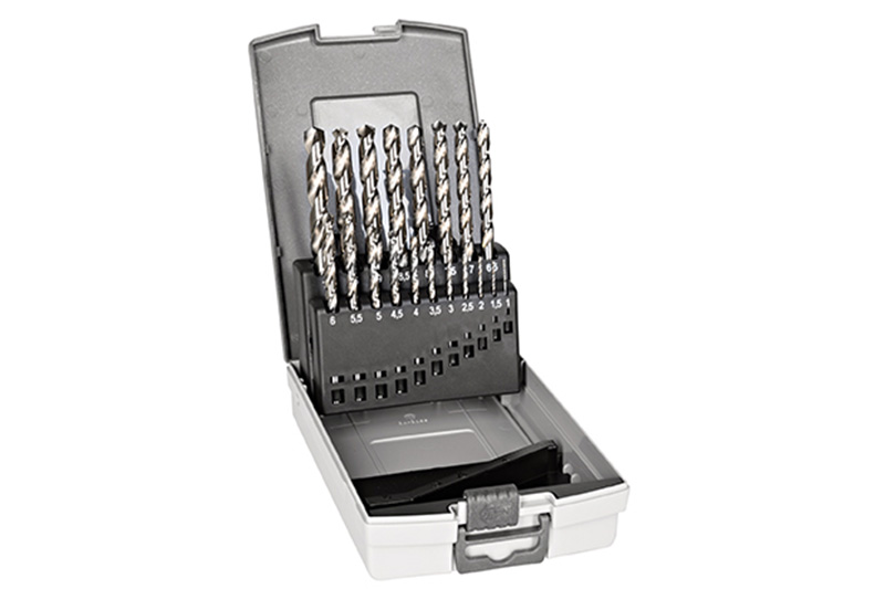 BORSETT STÅL 19 DELER Ø1-10 BAHCO