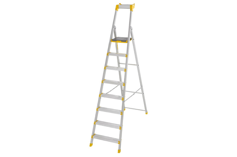 GARDINTRAPP 55P 8 TRINN 1,95 M W.STEPS