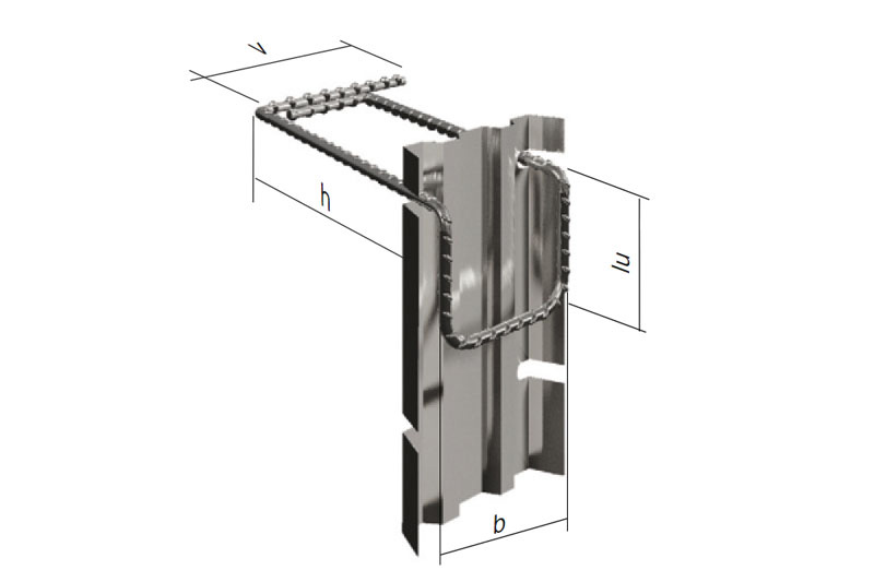 SKJØTEJERNSKASSETT RSH KONSOLL 170 Ø12-150 MM 1,25 MTR 1