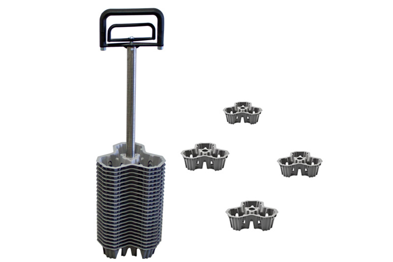 ARM. STOL PLAST SPEEDIES ISO 40MM M/PIGG 50 STK 1