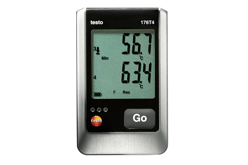 TEMPERATURMÅLER TESTO 176-T4 DATALOGGER