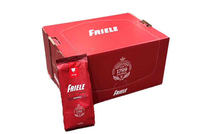 KAFFE FRIELE KARTONG FROK. FILTERMALT 24 PK A 250 GR