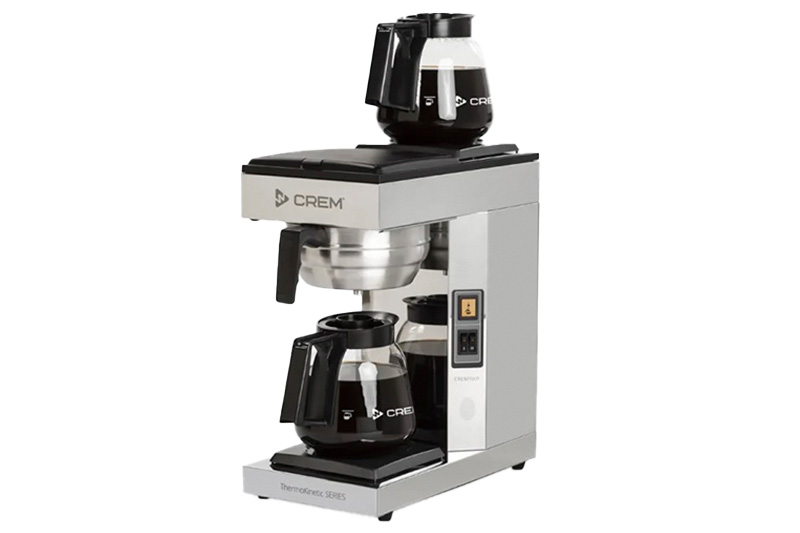 KAFFETRAKTER CREM M2 1,8 LITER 2 KOLBER, VARMEPLATE