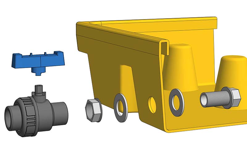 SPILLBAKKE KOBLING KIT JC6 1