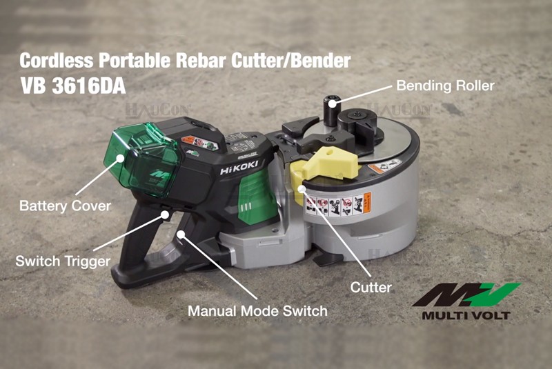 KAPP BØYEMASKIN HIKOKI VB3616DA KUN MASKIN 1