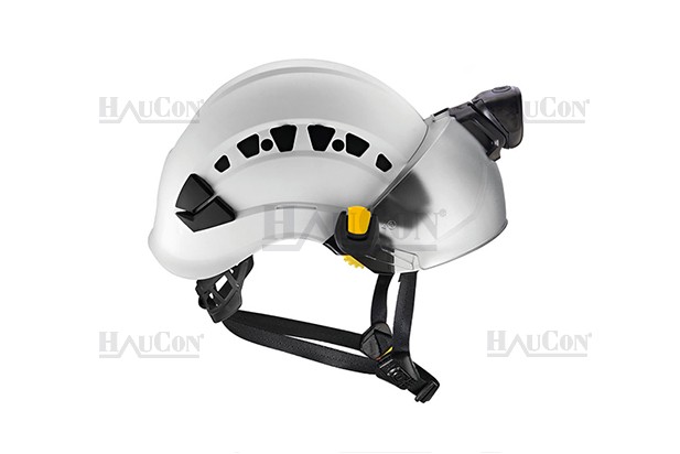 HJELM VERTEX VENT SIGNALGUL PETZL 3