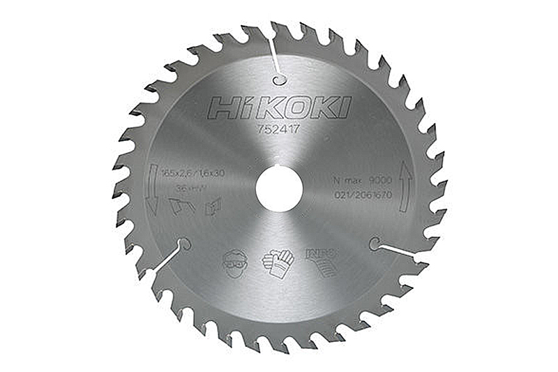 SIRKELSAGBLAD 165 MM 36 T 20 MM SENTERHULL TRE TYNN