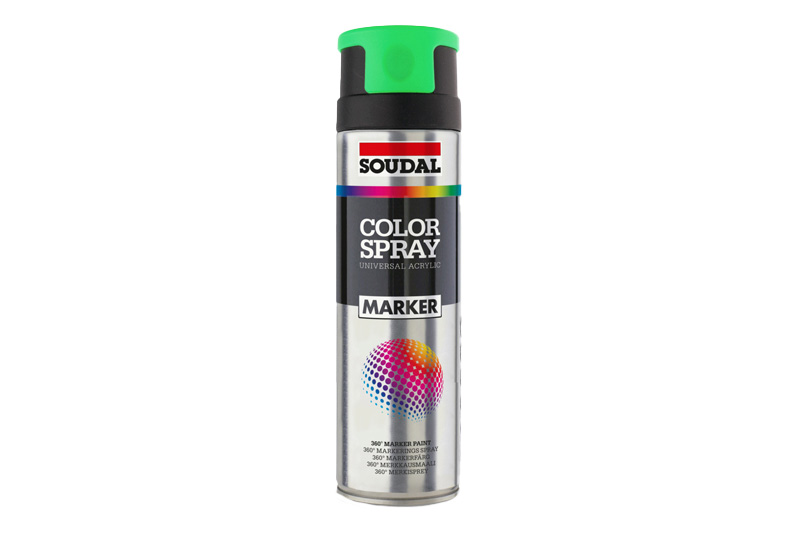 MERKESPRAY GRØNN FLUOR SOUDAL