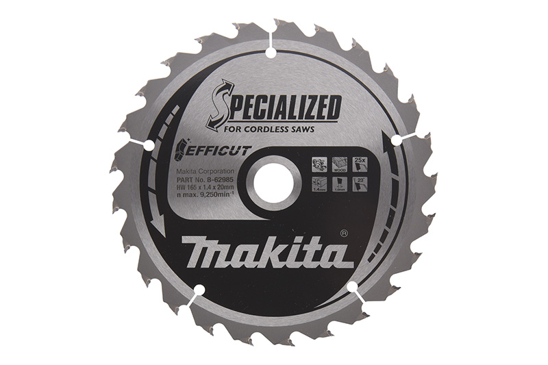 SIRKELSAGBLAD TRE 165X20 MM 25T MAKITA