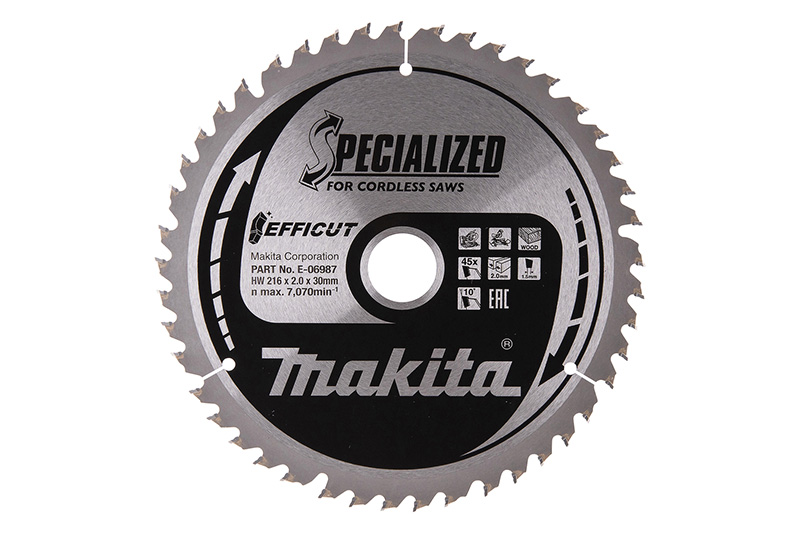 KAPP/GJÆRSAGBLAD TRE 216X30 MM 45T MAKITA