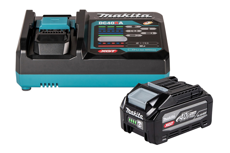 BATTERI 4,0 AH 40V + LADER MAKITA