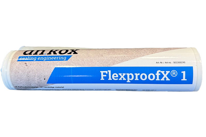 FUGEMASSE FLEXPROOFX 1 290 ML GRÅ
