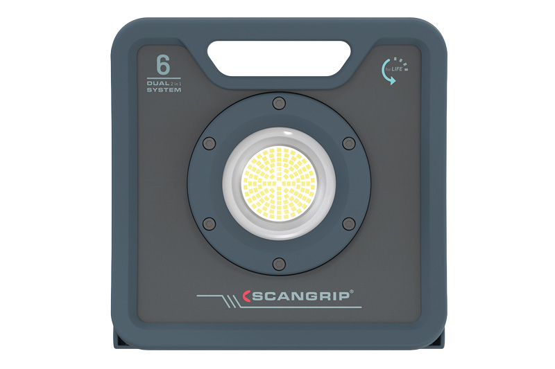 ARBEIDSLAMPE LED NOVA 6K SCANGRIP KABEL/OPPLADBAR