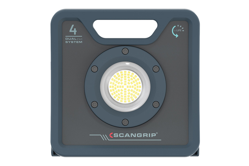 ARBEIDSLAMPE LED NOVA 4K SCANGRIP KABEL/OPPLADBAR