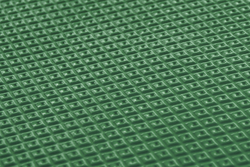 SNØSEIL HAUCON MED SKLISIKRING 6 X 6 M. 450 GR GRØNN 2