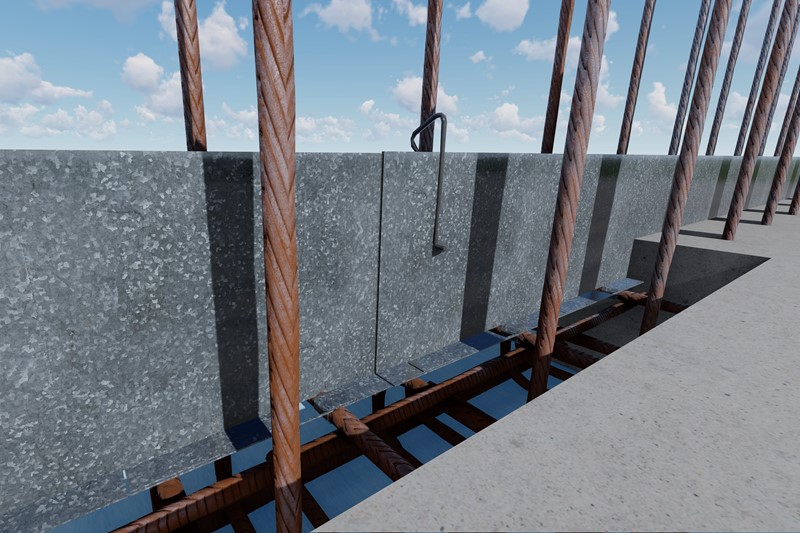 FUGEBLIKK HYDRA FB 125  L = 2 M  M/ FOT 10 STK 0