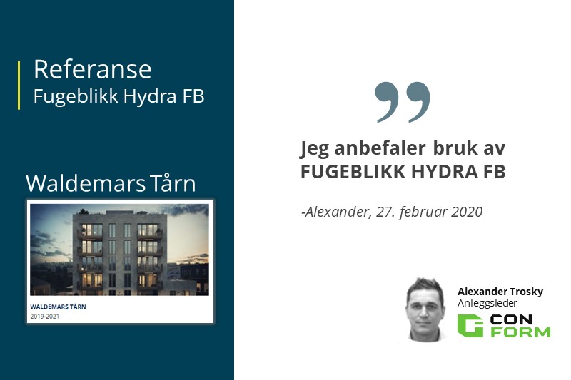 FUGEBLIKK HYDRA FB 150  L = 2 M  U/ FOT 10 STK 0