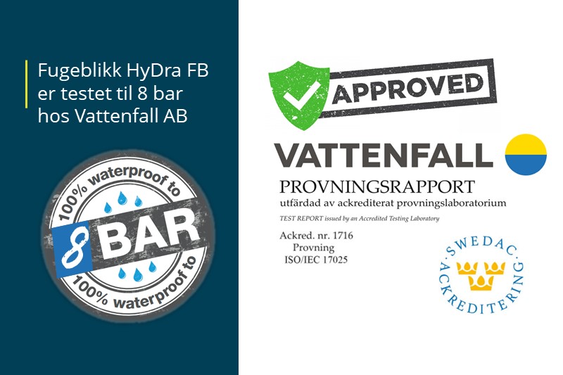 FUGEBLIKK HYDRA FB 150 L = 2 M U/ FOT 10 STK 1